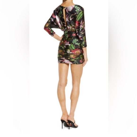 NWOT Katie May | Mic Drop Floral Dolman Long
Sleeve Minidress - Picture 2 of 3